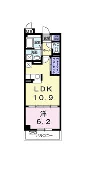 ベルソレイユの間取り画像