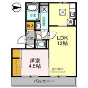 レフィナードカルチェ A棟の間取り画像