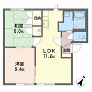 アヴェニュー A棟の間取り画像