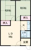 コーポはまなすの間取り画像