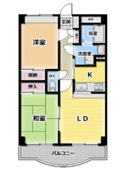 ヴェルシャトー京都の間取り画像