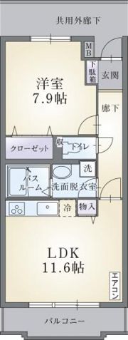 ソレイユ ノールの間取り画像