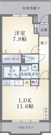 ソレイユ ノールの間取り画像