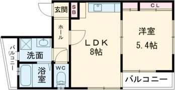 ASK岩屋の間取り画像