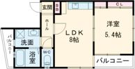 ASK岩屋の間取り画像