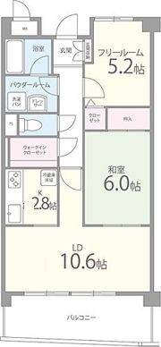 アドミラブールの間取り画像