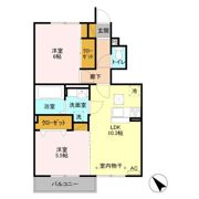 エスポワール ドミールの間取り画像