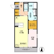D'クレアーレの間取り画像