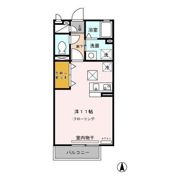 ビギニングAの間取り画像