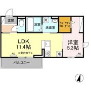 Beauport(ﾋﾞｭｰﾎﾟｰﾄ)の間取り画像
