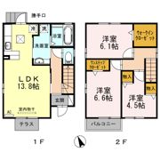 プレミアムウィット C棟の間取り画像