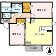 レスポワールの間取り画像