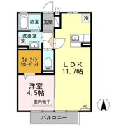 グランパルクの間取り画像