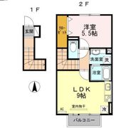 ベルネージュの間取り画像