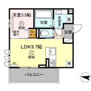 コンフォール古閑上の間取り画像