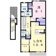 ヴィダ ルーラルⅡの間取り画像