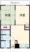 第2青梅ハイツの間取り画像