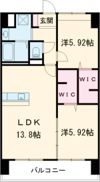 THE SQUARE Glory Residenceの間取り画像