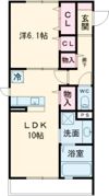 セジュール福田の間取り画像