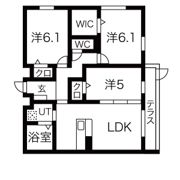 メゾン ド ラピスラジュリの間取り画像