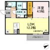Dーroom住吉 Aの間取り画像