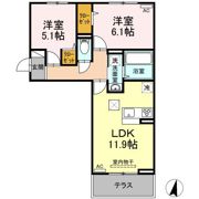 スカイビューR4の間取り画像
