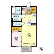 アムール・ヴィラの間取り画像