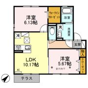 グリーンハイツⅡの間取り画像