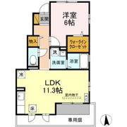 ドミールおおたかの森の間取り画像