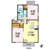 サニーフィールド A・Bの間取り画像