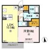 クローバーM B棟の間取り画像