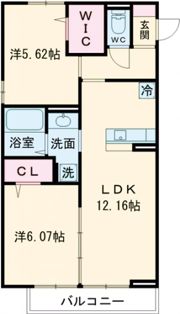 グレイスペアランスの間取り画像