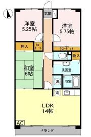 シルトクレーテ青山の間取り画像