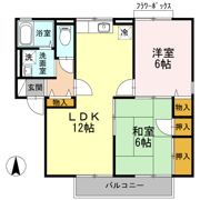 ガーデンハイツ B棟の間取り画像