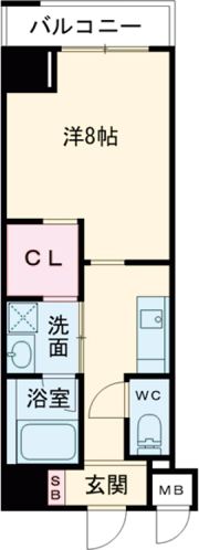 神戸ボナールレジデンスの間取り画像