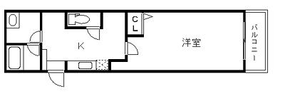CITY SPIRE神戸元町 Ⅰの間取り画像