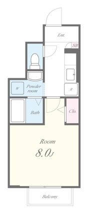 プリマベーラ森友の間取り画像