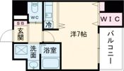 TOYOTOMi STAY Premium 神戸湊川公園の間取り画像
