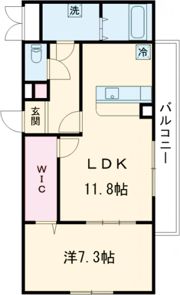 ミライデイズ三股の間取り画像