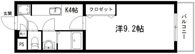 スカイメナーの間取り画像