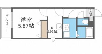 メゾンクレール二日市壱番館の間取り画像