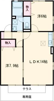 サイドピローⅠの間取り画像