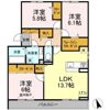 グランテージ海神Hの間取り画像