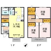 ソレイユの間取り画像