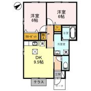 レイクビューの間取り画像