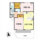 サンヴィレッジ田尻 A棟の間取り画像
