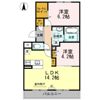 ウィルコート小郡三軒屋町 B棟の間取り画像