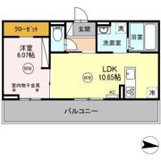 LUSSOⅢの間取り画像