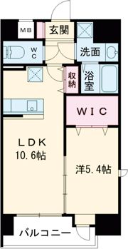 La vie claire Tuboi（ラヴ ィ クレール ツボイ）の間取り画像