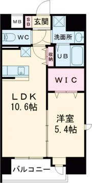 La vie claire Tuboi（ラヴ ィ クレール ツボイ）の間取り画像